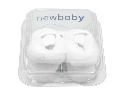 Kojenecké zimní semiškové capáčky ke křtu New Baby