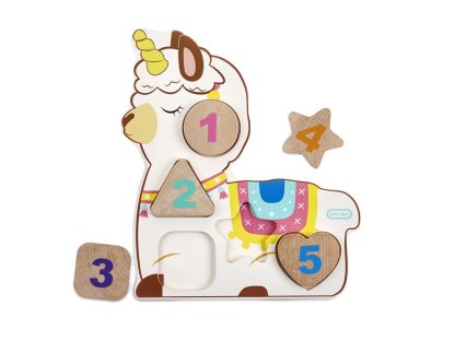 Little Tikes Wooden Critters Dřevěné puzzle s čísly