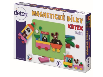 Magnetické dílky Krtek mini