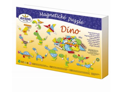 Magnetické puzzle Dino