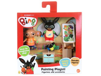 MALUJ S BINGEM - PLAYSET S FIGURKAMI