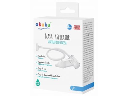 Manuální nosní odsávačka Akuku + jednorázové filtry zdarma