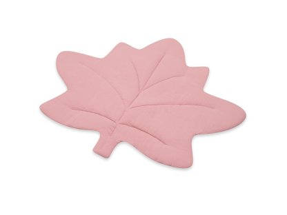 Mušelínová hrací deka New Baby Maple Leaf pink