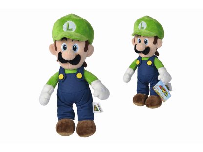 Plyšová figurka Super Mario Luigi, 30 cm