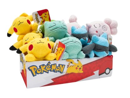 Pokémon Sleeping Plyš (Assortment) W1