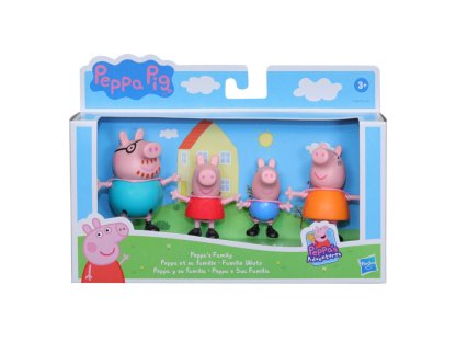 PRASÁTKO PEPPA PEPPINA RODINKA SADA 4 FIGUREK