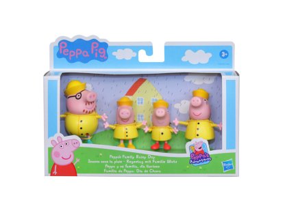 PRASÁTKO PEPPA PEPPINA RODINKA SADA 4 FIGUREK