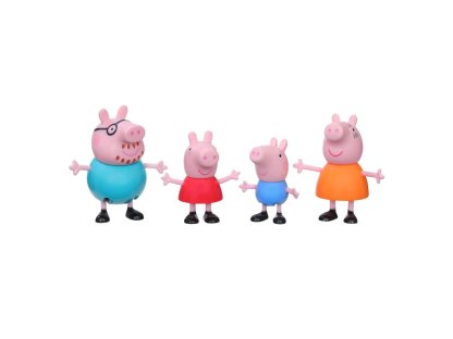 PRASÁTKO PEPPA PEPPINA RODINKA SADA 4 FIGUREK