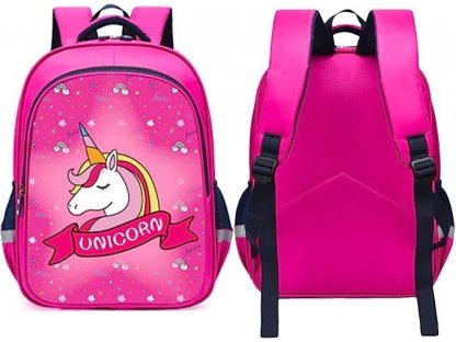 Školní batoh, aktovka Unicorn - růžový 2