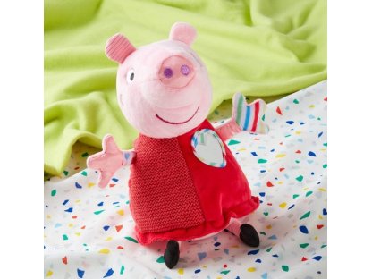 Smyslová edukační hračka PEPPAPIG, plyšová, 12,5cm