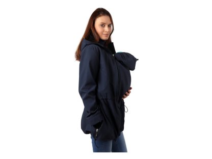 Softshellová NOSÍCÍ bunda Pavla + TĚHOTENSKÁ vsadka