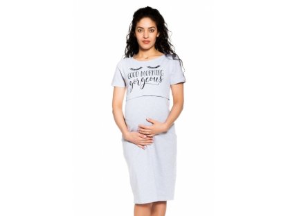 Těhotenská, kojící noční košile Gorgeous  2