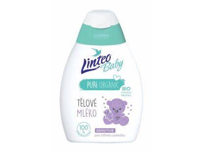 Tělové mléko 250ml, s BIO měsíčkem lékařským LINTEO BABY