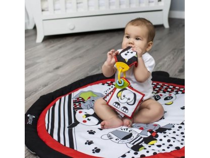 Velká hrací deka kontrastní C-MORE - Panda