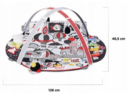 Vzdělávací hrací podložka s doplňky, 4Smart