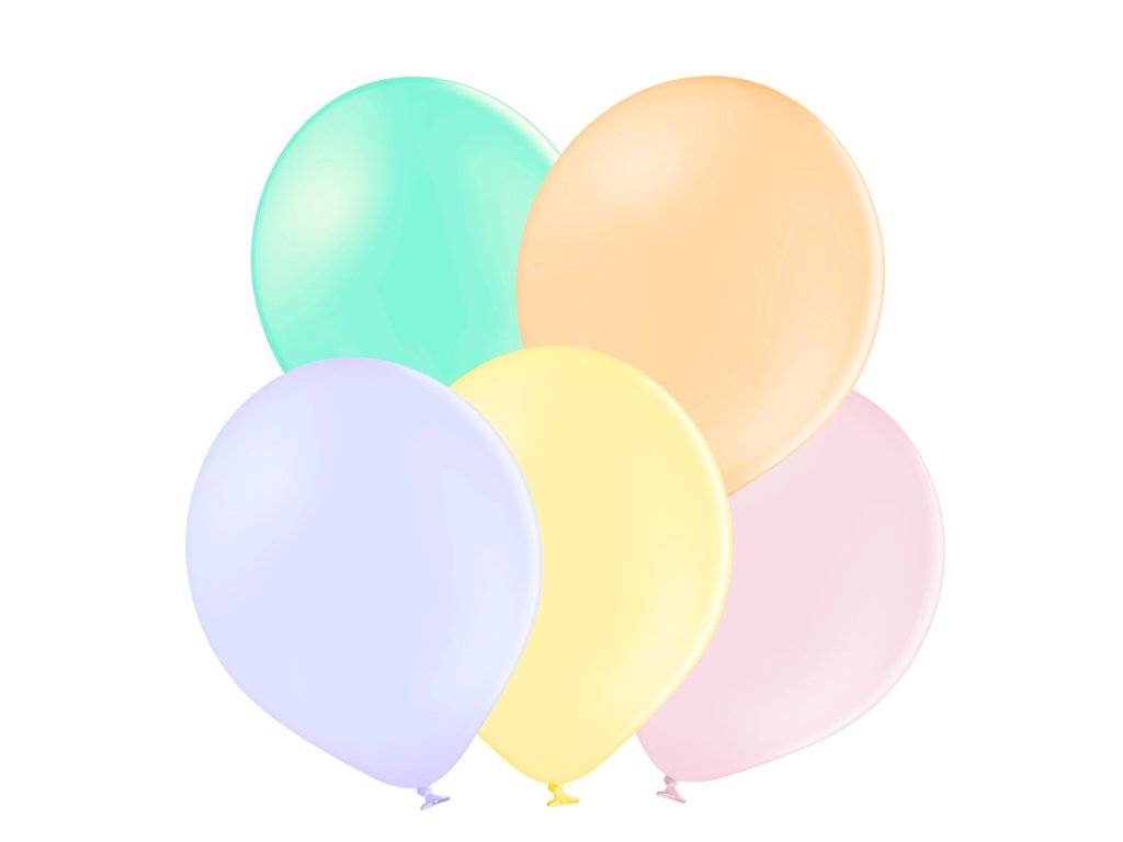 Balónky makronky mix 5 kusů - balonky.cz