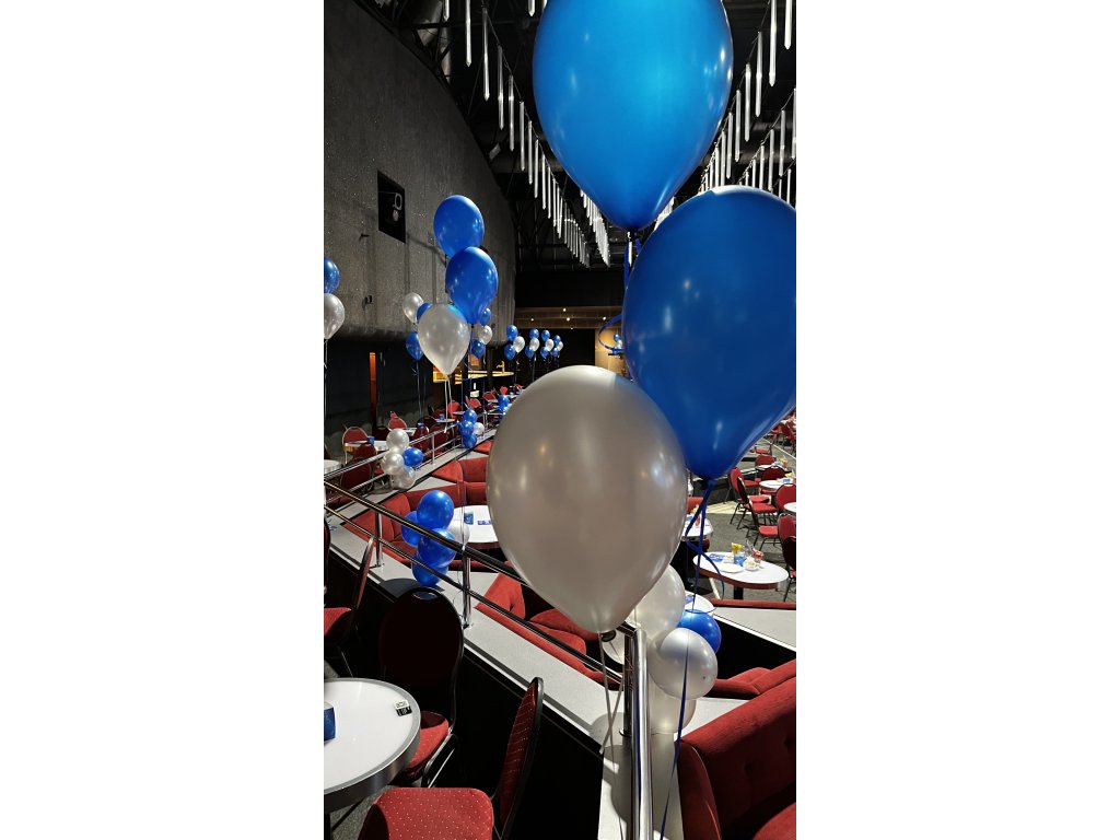 Balónky tmavomodré metalické - 079 ROYAL BLUE - 50 ks - balonky.cz