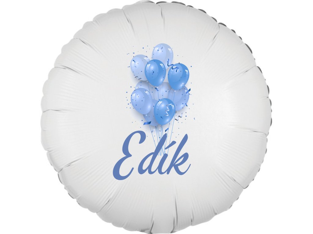 Edík - balónek s jménem - balonky.cz