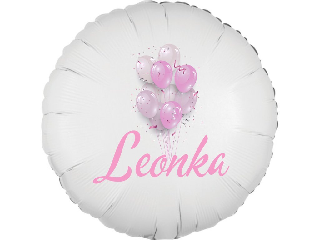 Leonka - balónek se jménem - balonky.cz