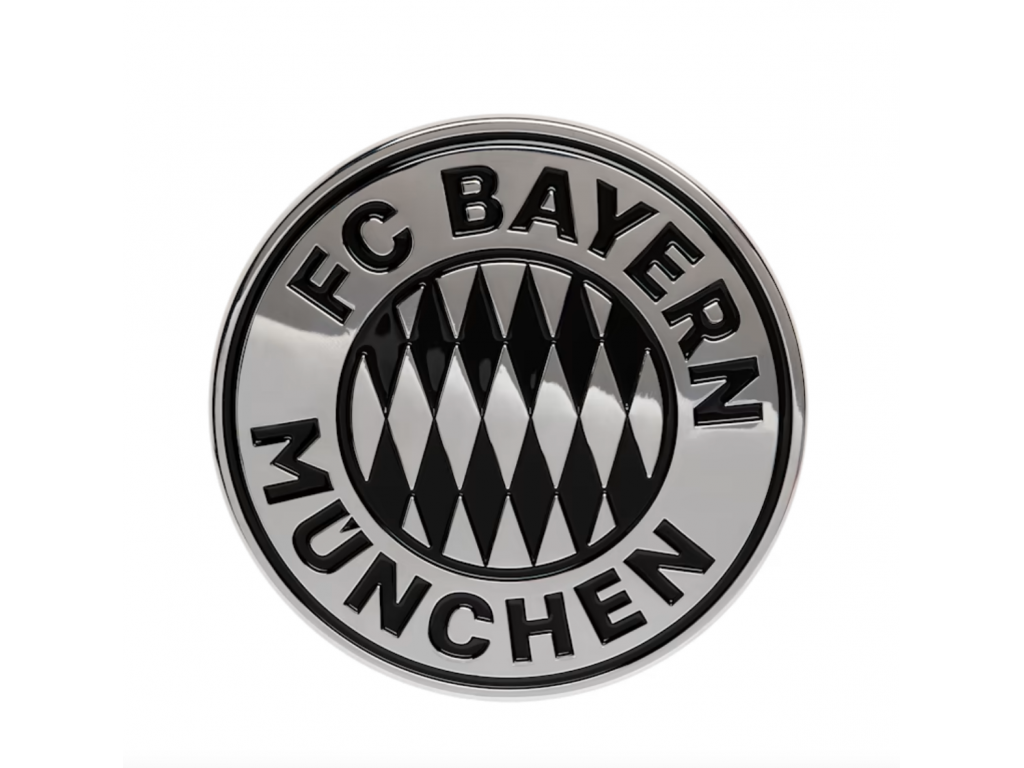 Autocolant cu logo cromat FC Bayern München