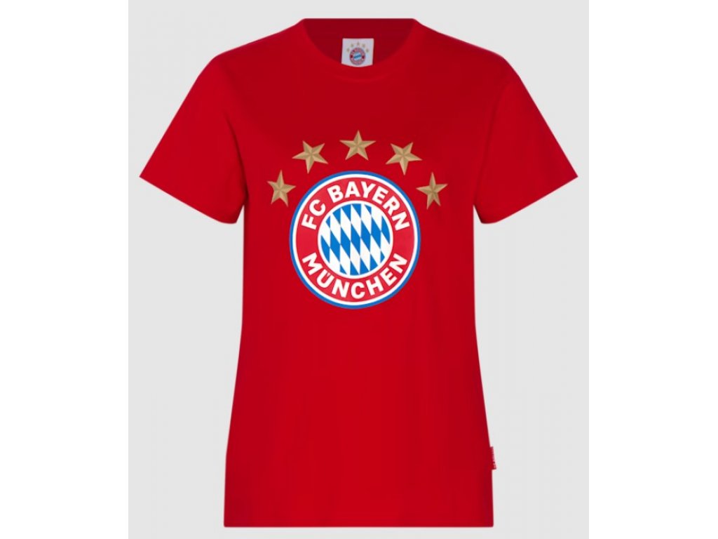 Tricou de damă FC Bayern München, ro?u