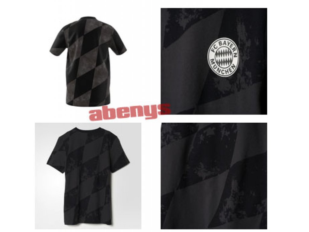 tricou pentru copii adidas FC Bayern München BJ8455 - negru