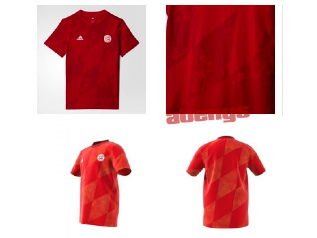 detské tričko adidas FC Bayern München - červené