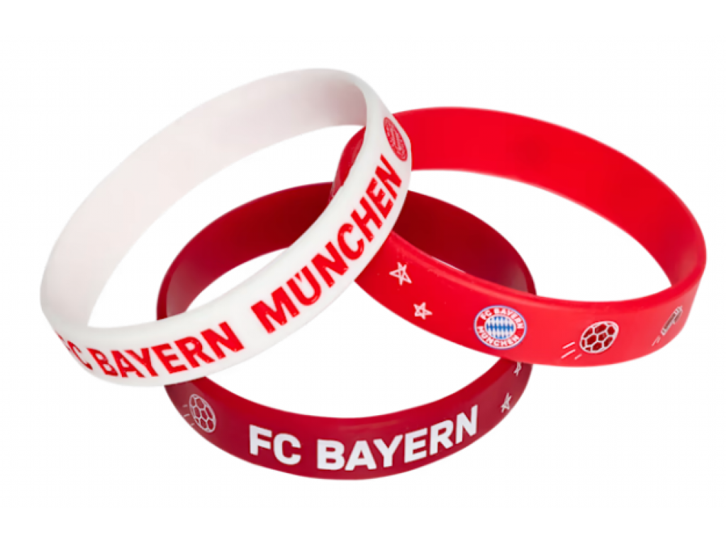 Detský náramok 3x FC Bayern München