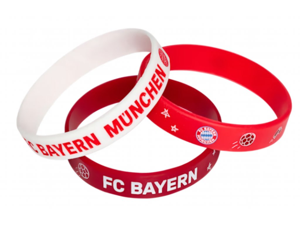 Brățară pentru copii 3x FC Bayern München