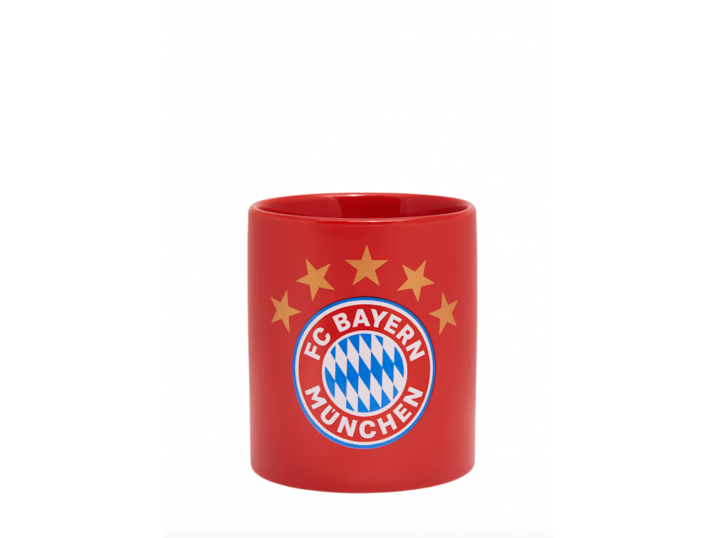 Cana cu sigla 5 stele, FC Bayern München, 0,3 l, rosie