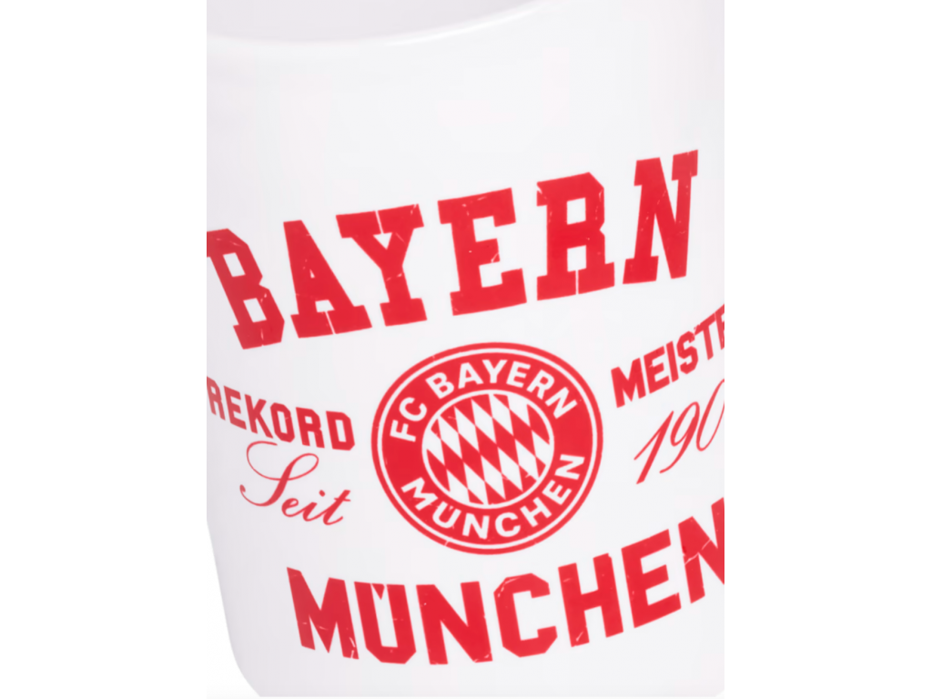 Hrnček REKORD MEISTER biely, FC Bayern München
