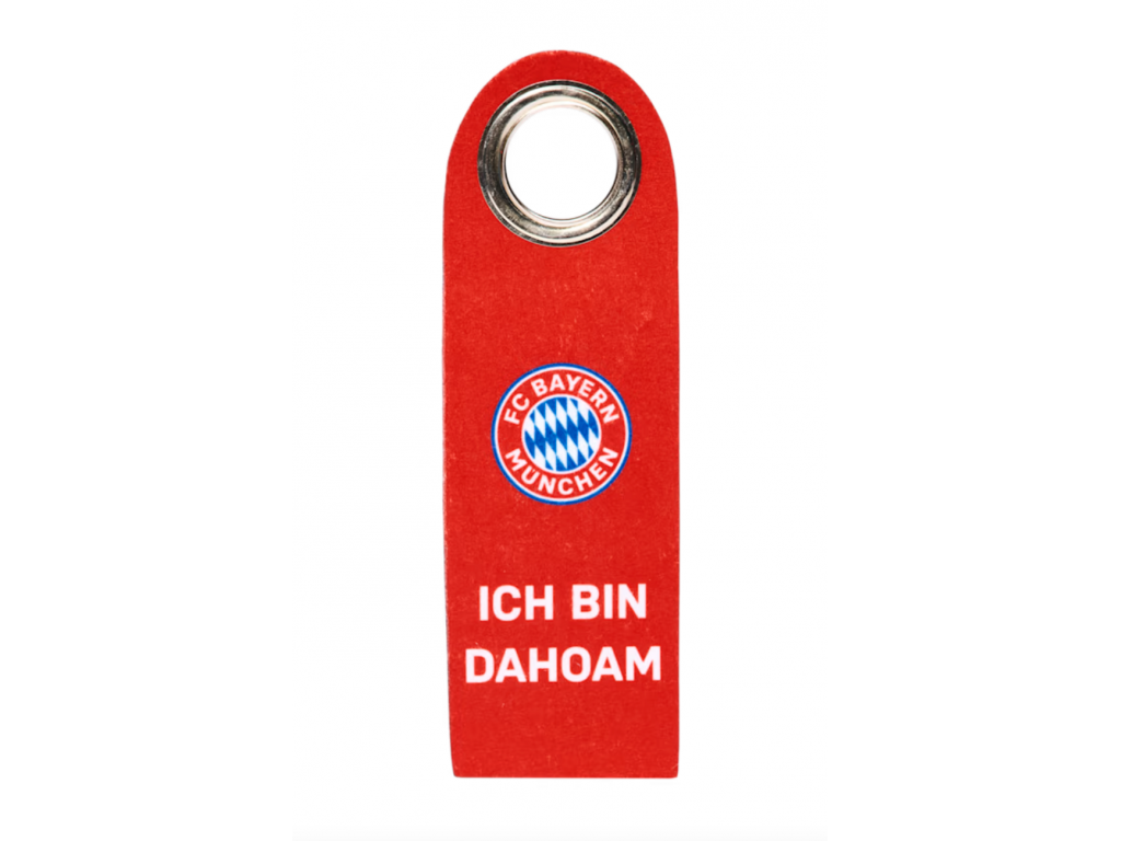 Info visačka pro kliky na dveře ARENA FC Bayern München