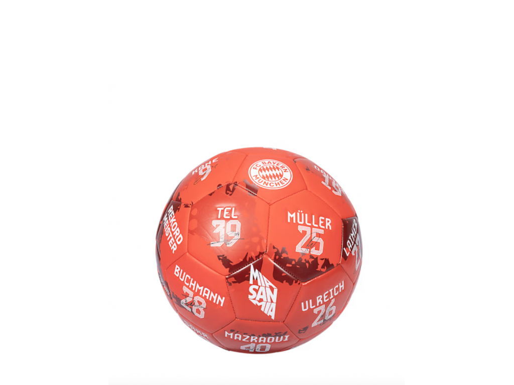 Mini futbalová lopta FC Bayern München Signature 2023-24
