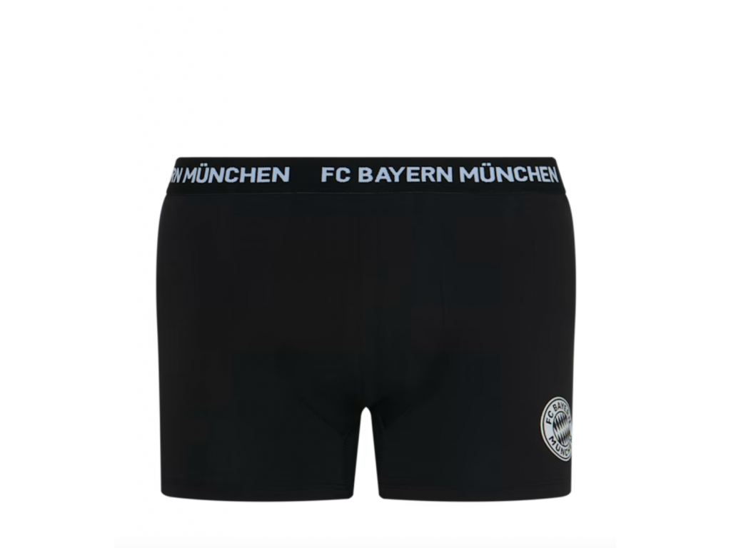 Pánske boxerky set 2 ks FC Bayern München, čierne