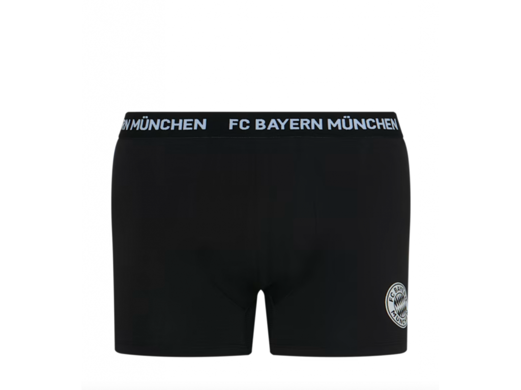 Pánské boxerky set 2 ks FC Bayern München, černé