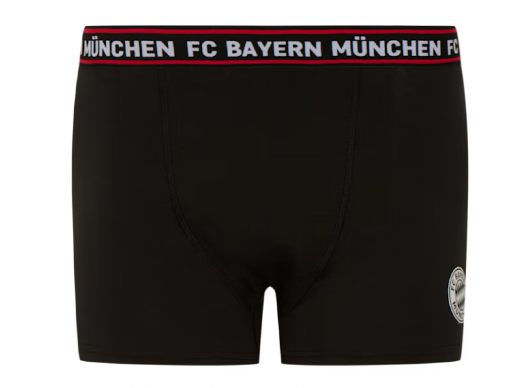 Set boxeri barbati 2 buc FC Bayern München, negru și roșu