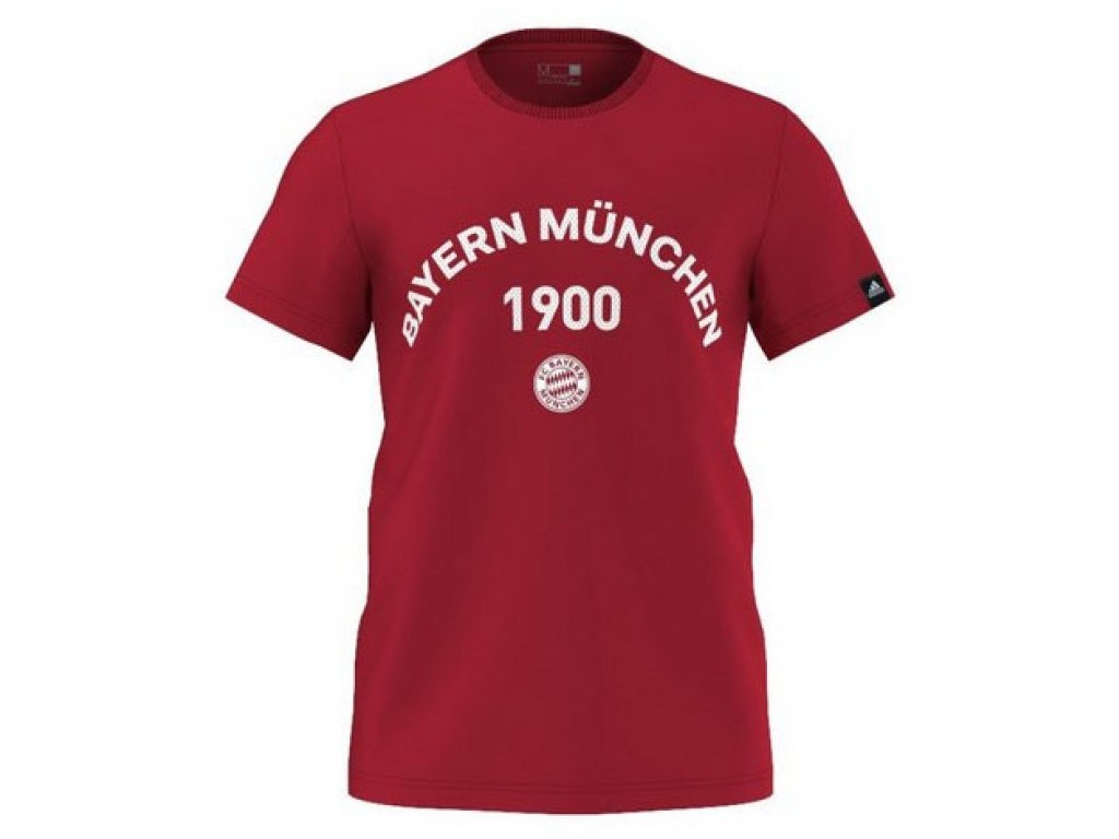 pánske tričko adidas FC Bayern München - červené