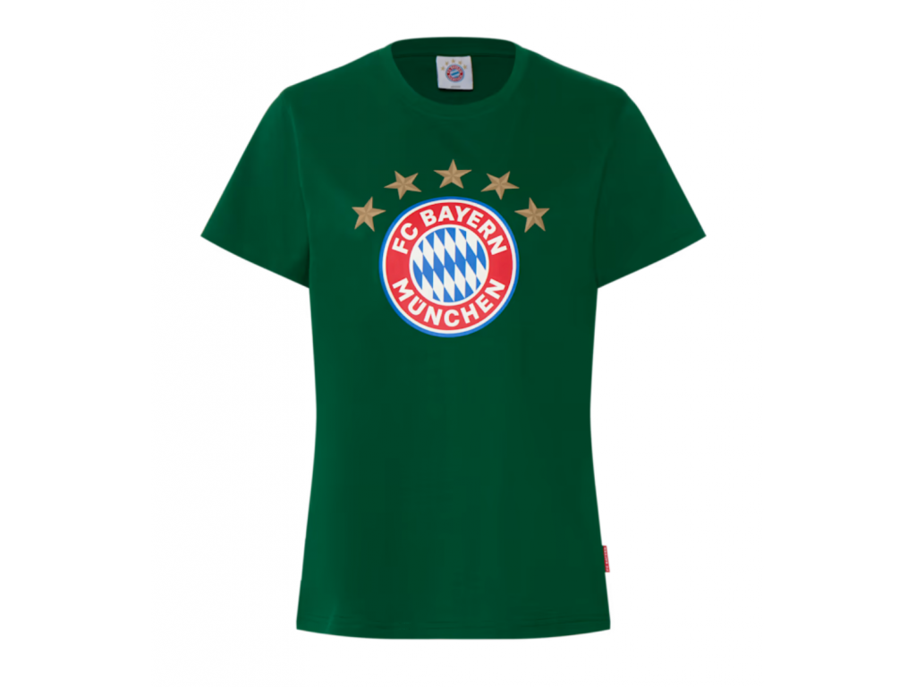 Pánske tričko FC Bayern München LOGO zelené