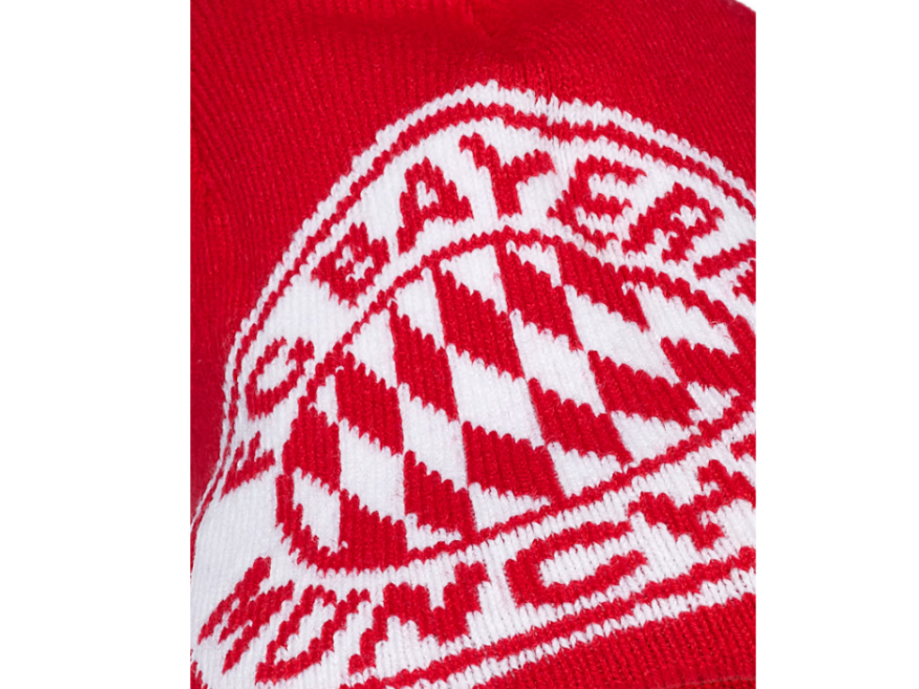 șapcă tricotată pe două fețe FC Bayern München, albastru, roșu