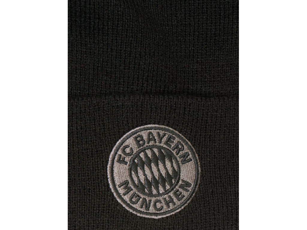 căciulă tricotată Unisex FC Bayern München, neagră