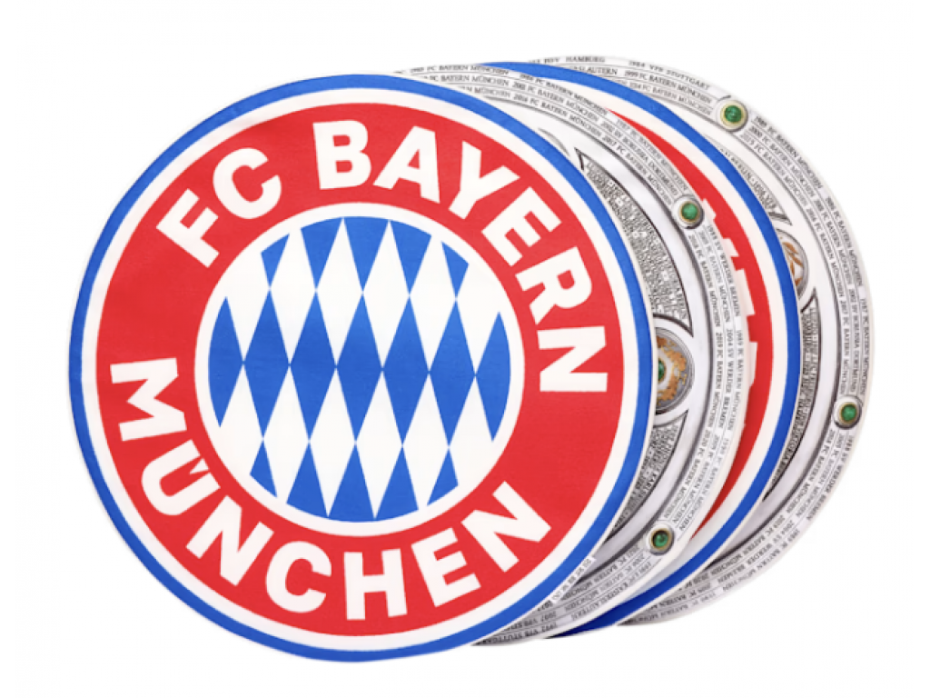 Podložky na stoličky Rekordmeister 4 ks FC Bayern München