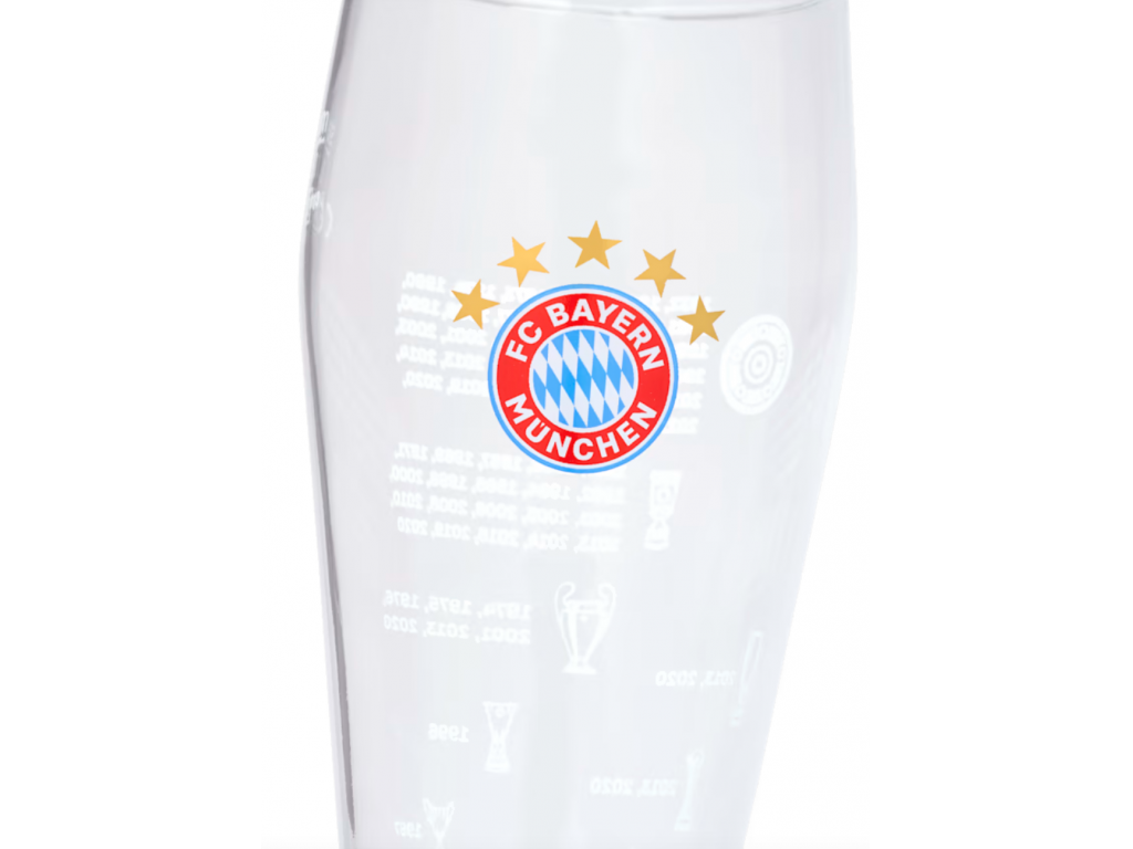 Pahare de bere 0,5l, FC Bayern München - 2 buc