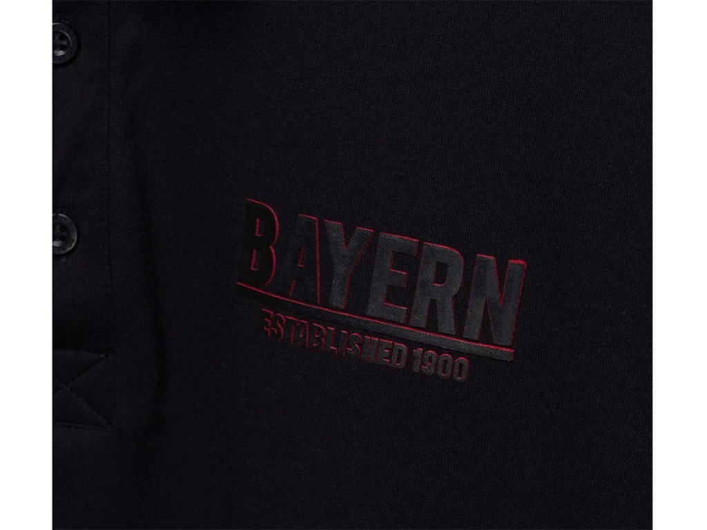 Polokošeľa FC Bayern München, čierna
