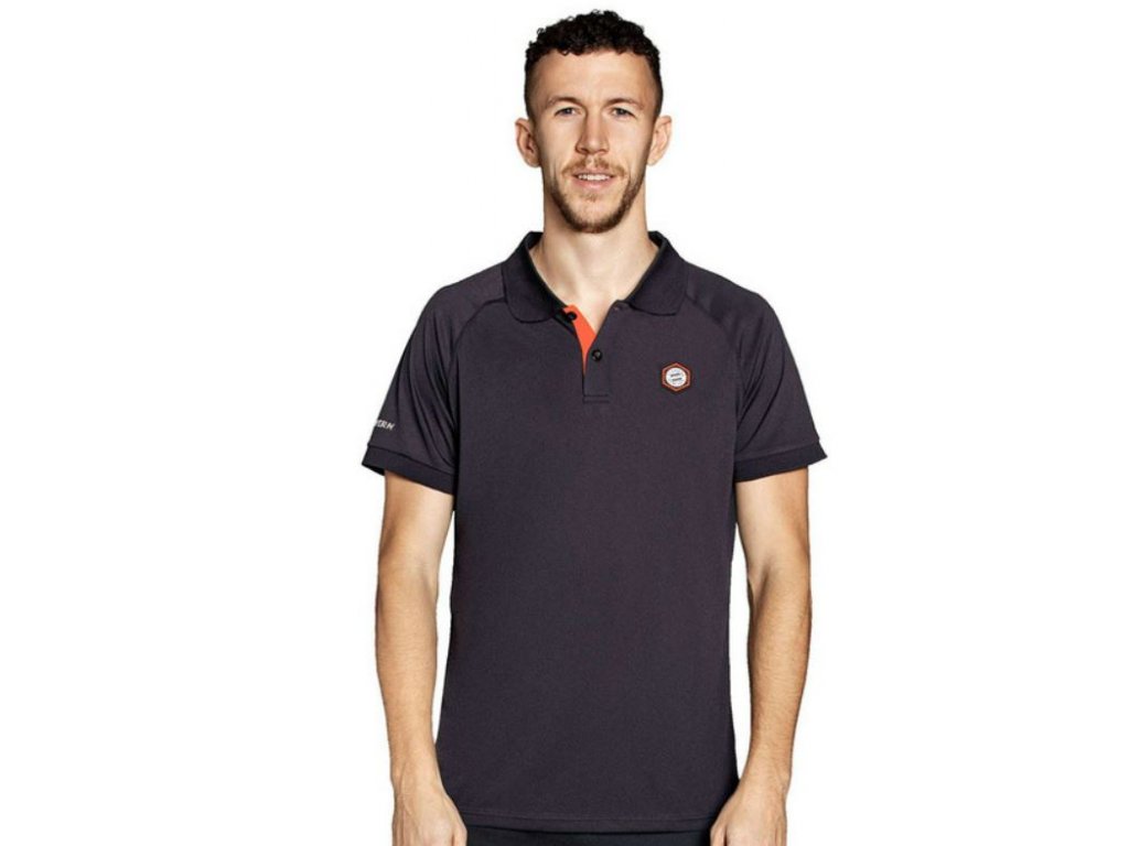 Tricou polo func?ional FC Bayern München, antracit, FCB Sports