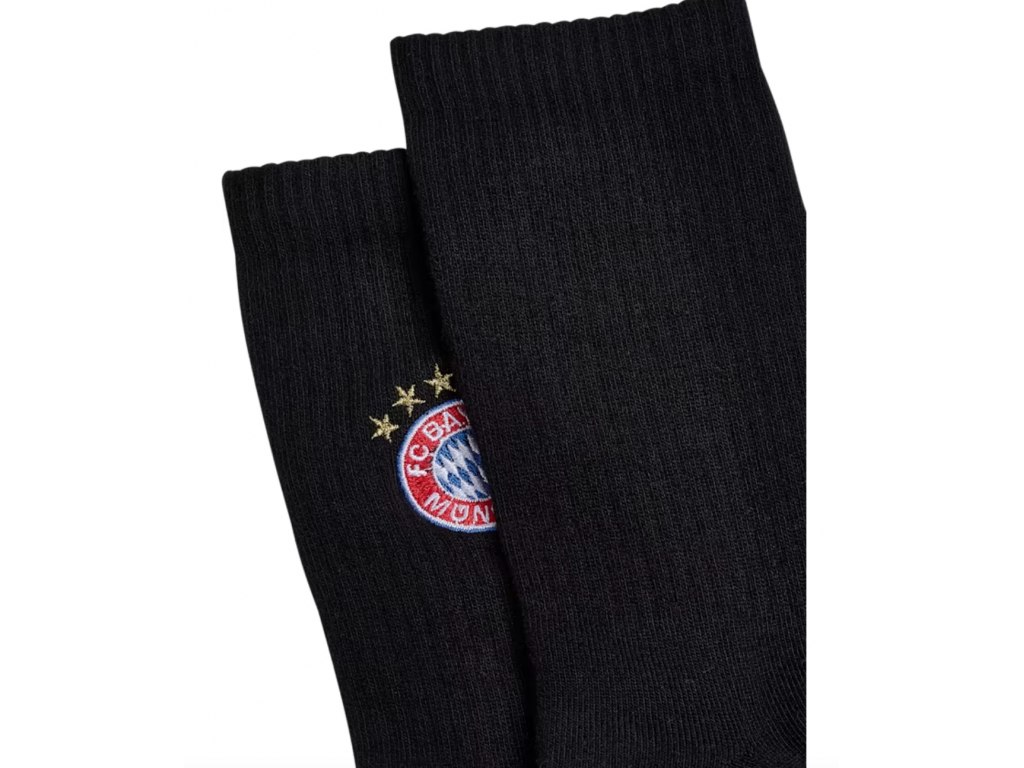 ponožky - 3 páry FC Bayern München, čierna