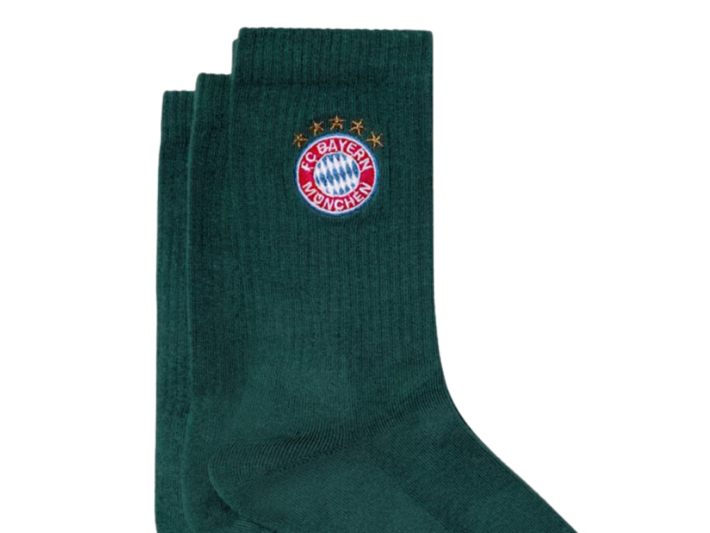șosete - 3 perechi FC Bayern München, verde închis