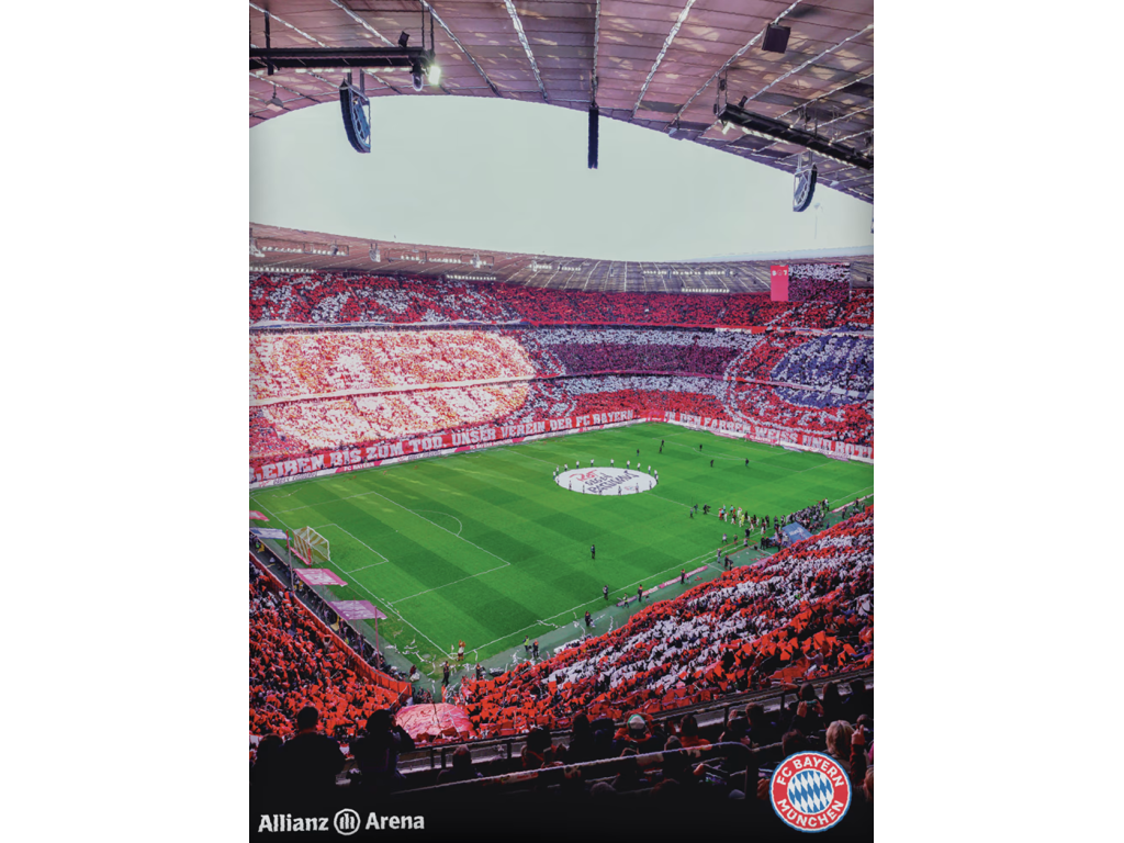 Posteľné obliečky FC Bayern München, Allianz Arena