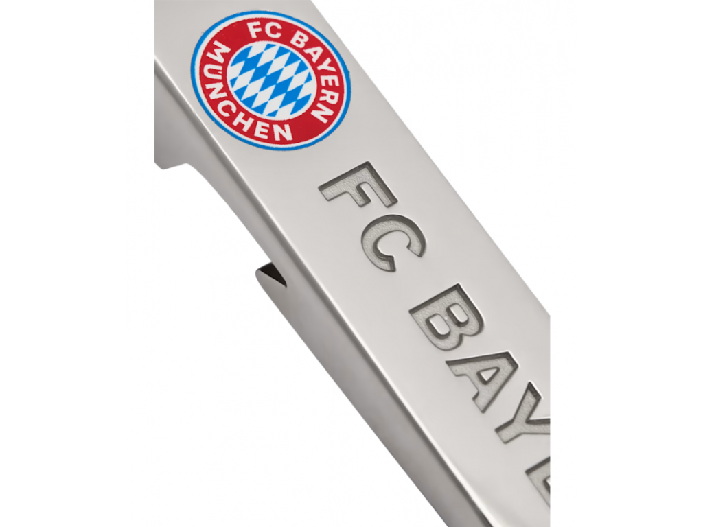 Přívěsek na klíče FC Bayern München otvírák na láhve