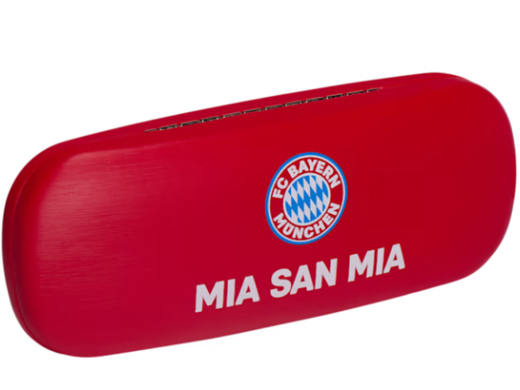 Púzdro na okuliare FC Bayern München, Mia san mia, červené
