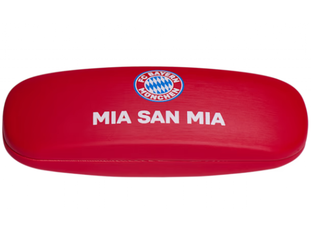 Husă pentru ochelari FC Bayern München, Mia san mia, ro?u